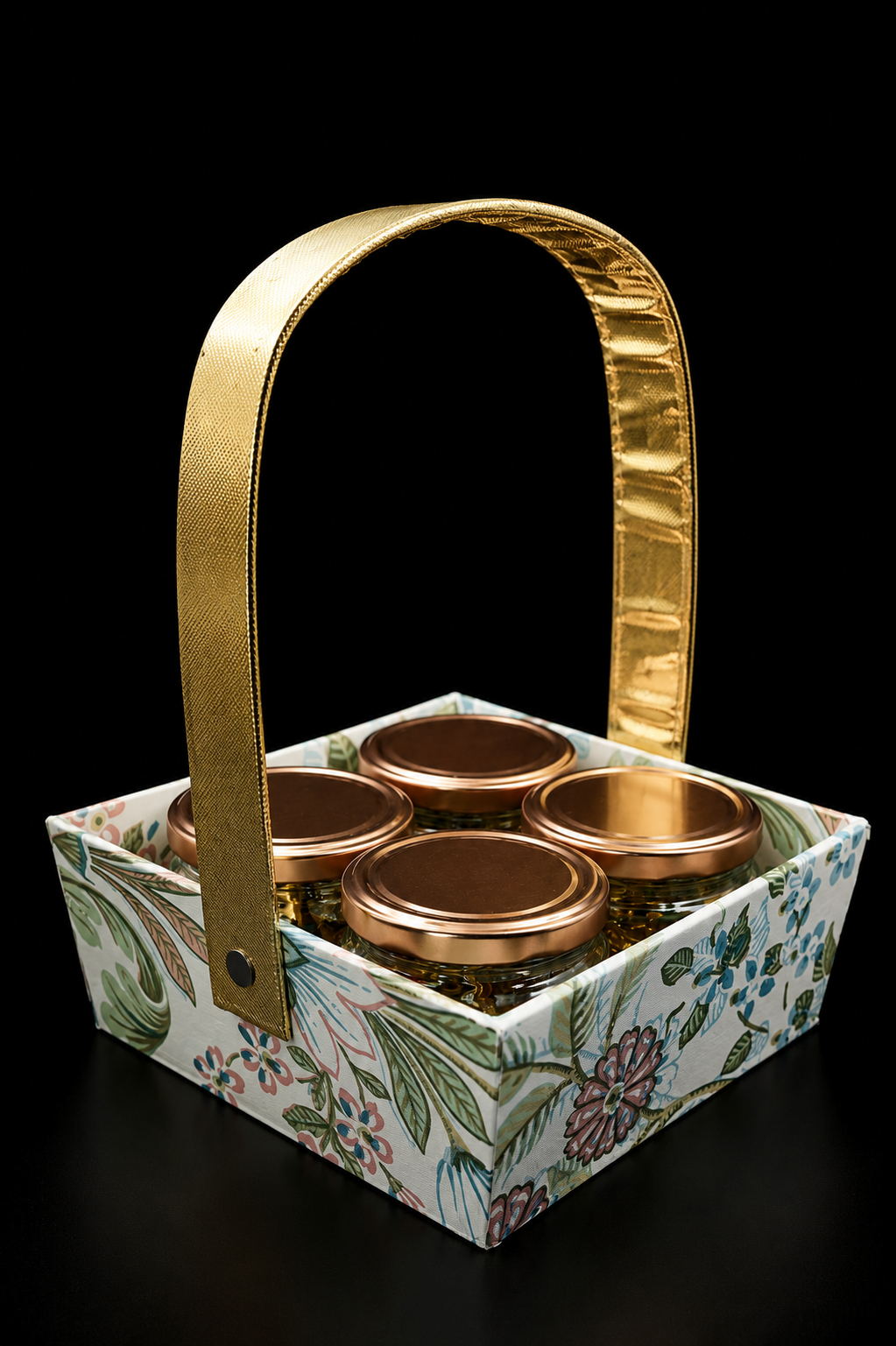 4 Jar Handle Basket